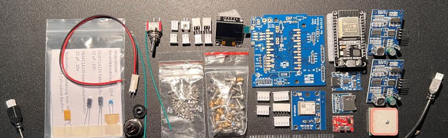 Openbikesensor das Puzzel ist angekommen